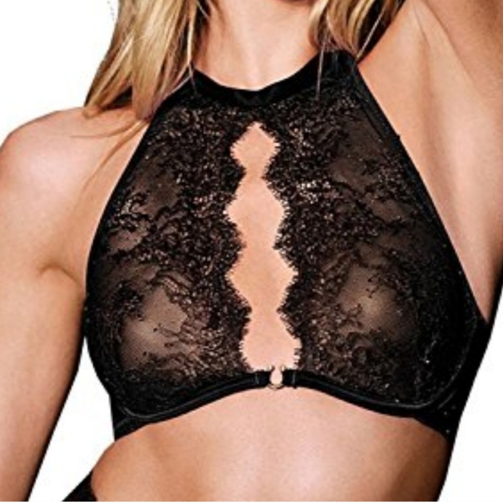 Victoria's Secret Lingerie Sheer Bra Top 34D - Picture 4 of 15